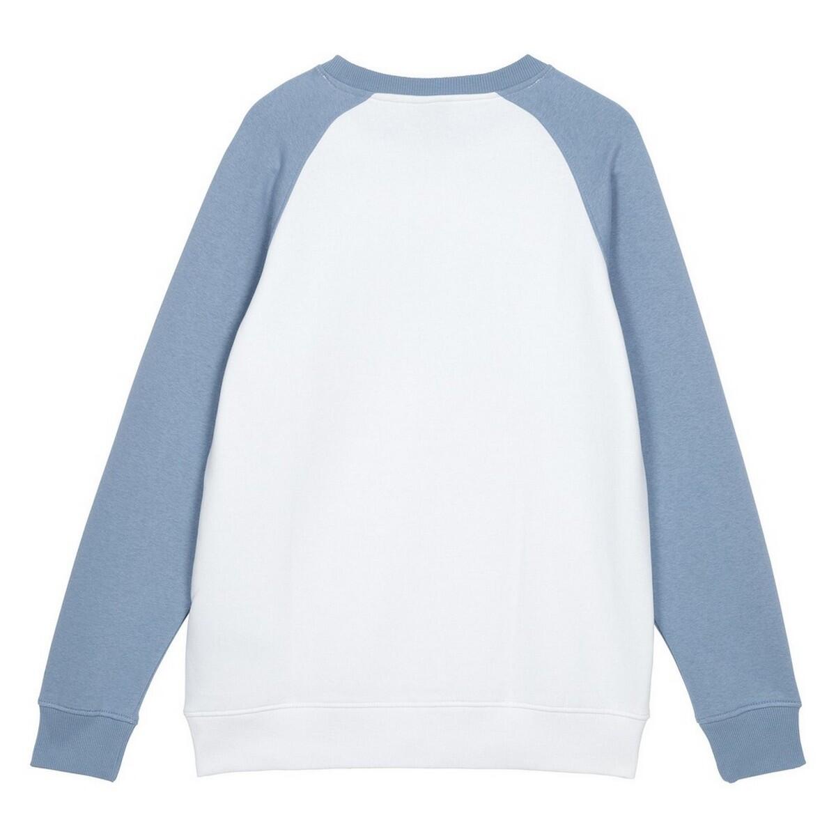 Mens Core Raglan Sweatshirt (White/Allure) 2/3