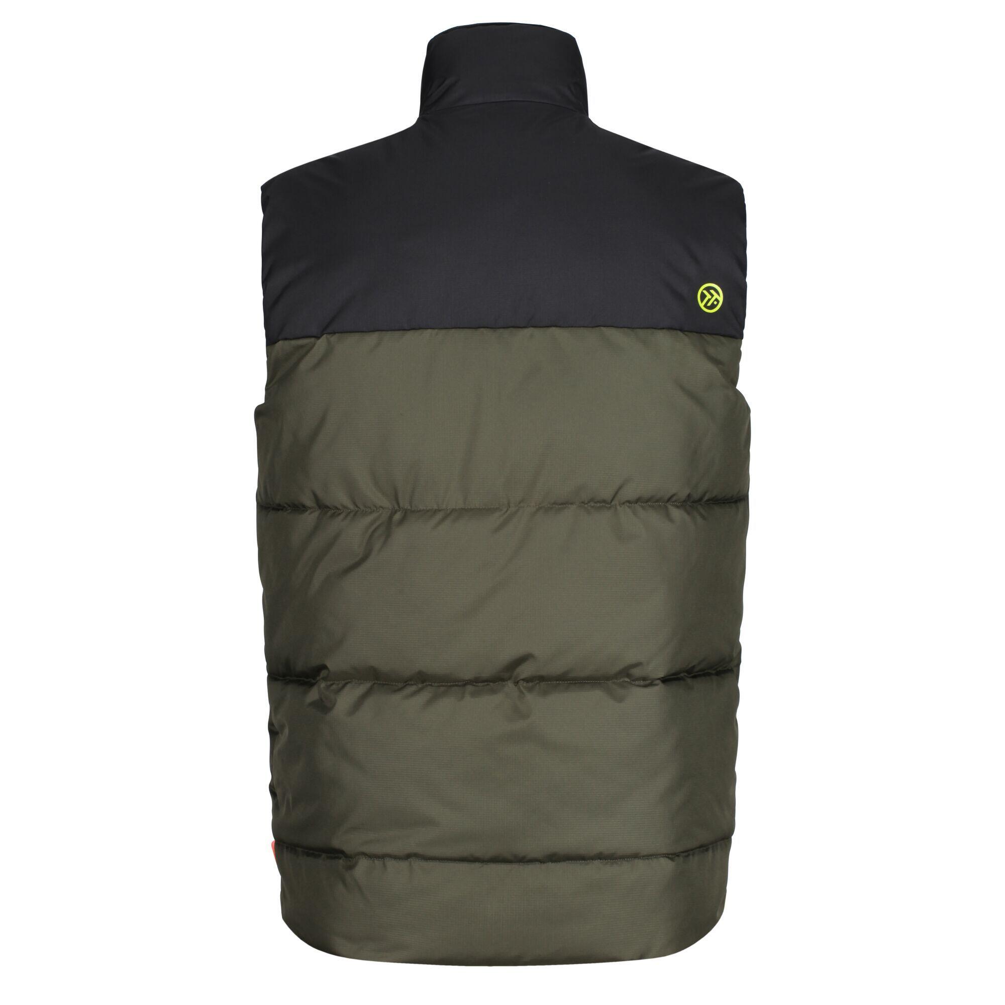 Veste Sans Manches Homme (Kaki Foncé / Noir) 2/5
