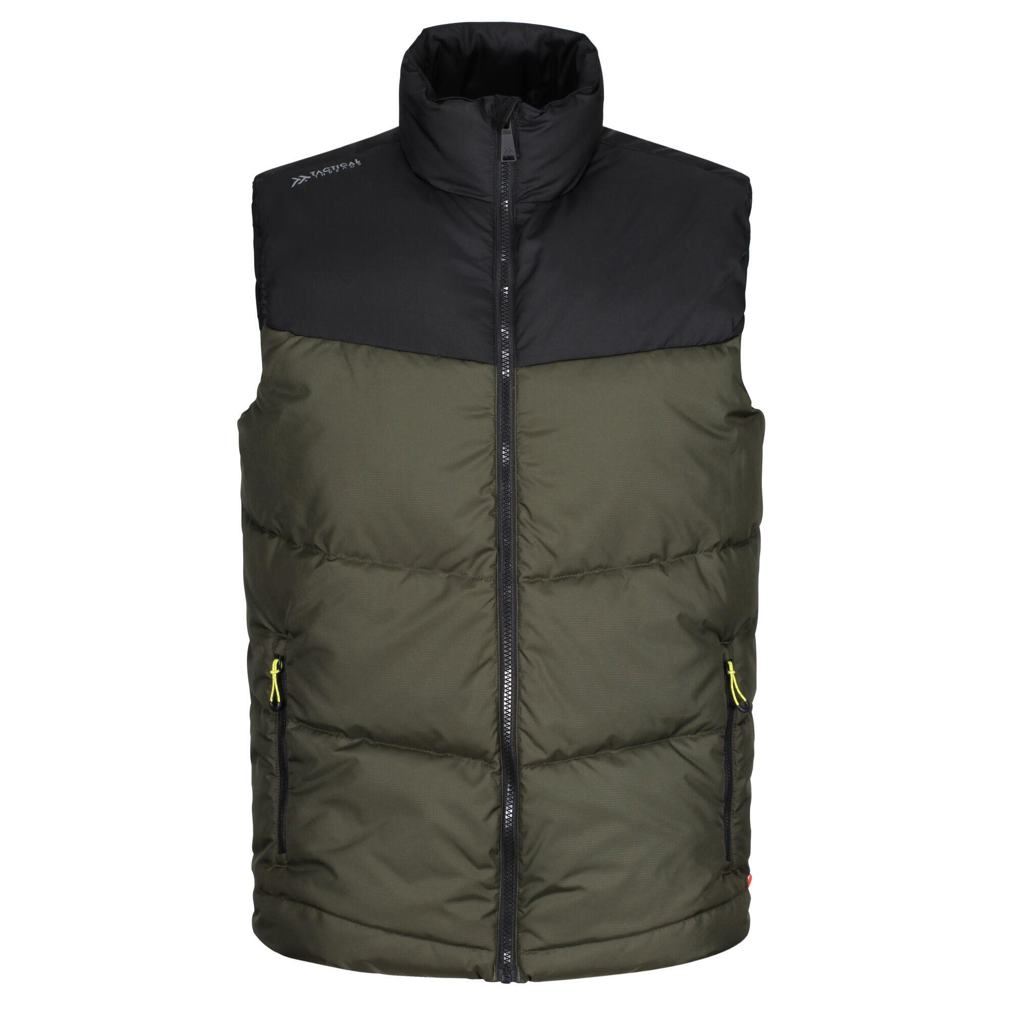 Regatta - Veste Sans Manches Homme (kaki Foncé / Noir) - Gilet Sans Manche - Noir|vert - S - Decathlon