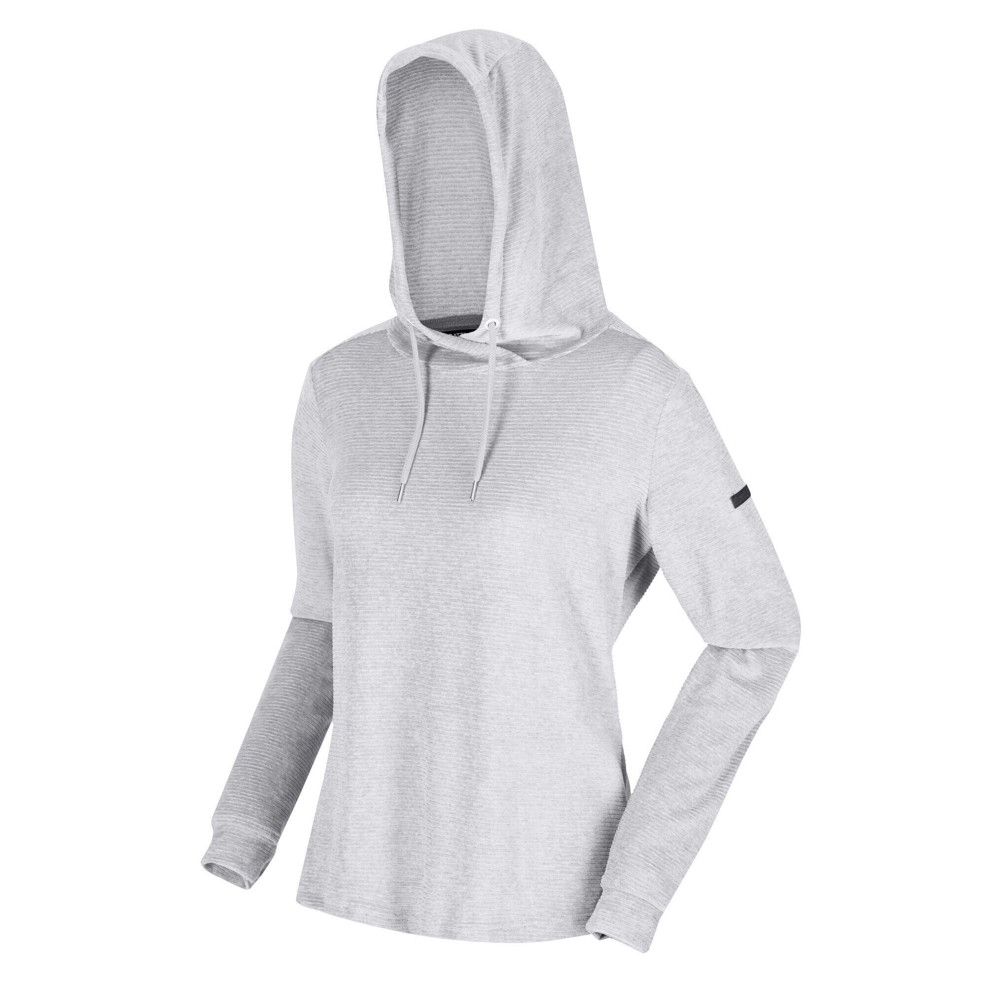 Womens/Ladies Chandra Marl Hoodie (Cyberspace) 4/5