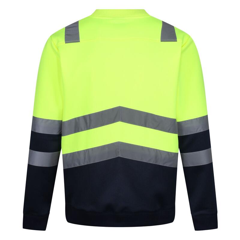 Heren Pro HighVis Sweatshirt (Neon geel)
