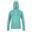 Dames Yonder Full Zip Hoodie (Turquoise)