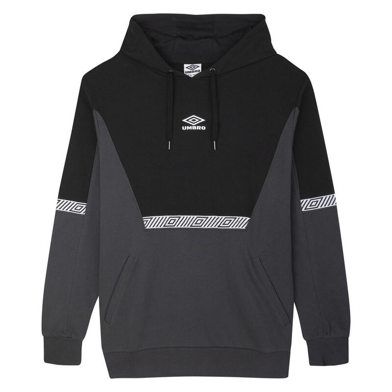 Sweat à capuche SPORTS STYLE CLUB Homme (Gris / Noir)