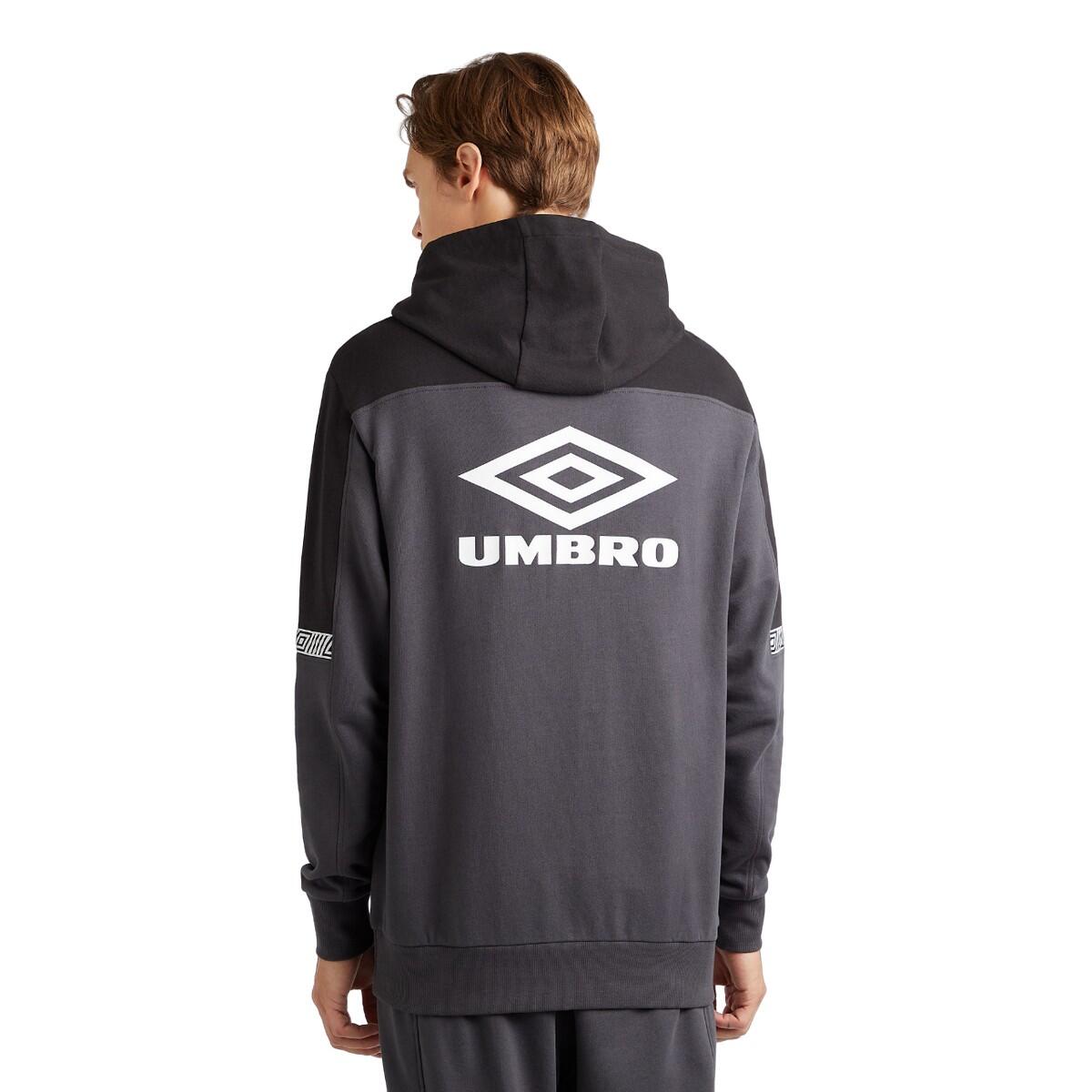 Sweat À Capuche SPORTS STYLE CLUB Homme (Gris / Noir) 2/4