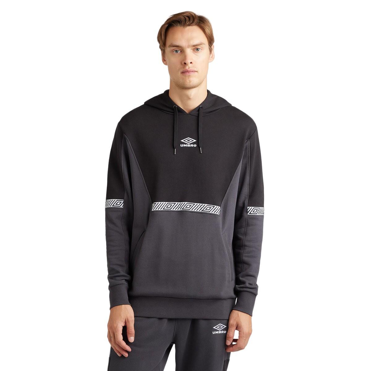 Sweat À Capuche SPORTS STYLE CLUB Homme (Gris / Noir) 3/4