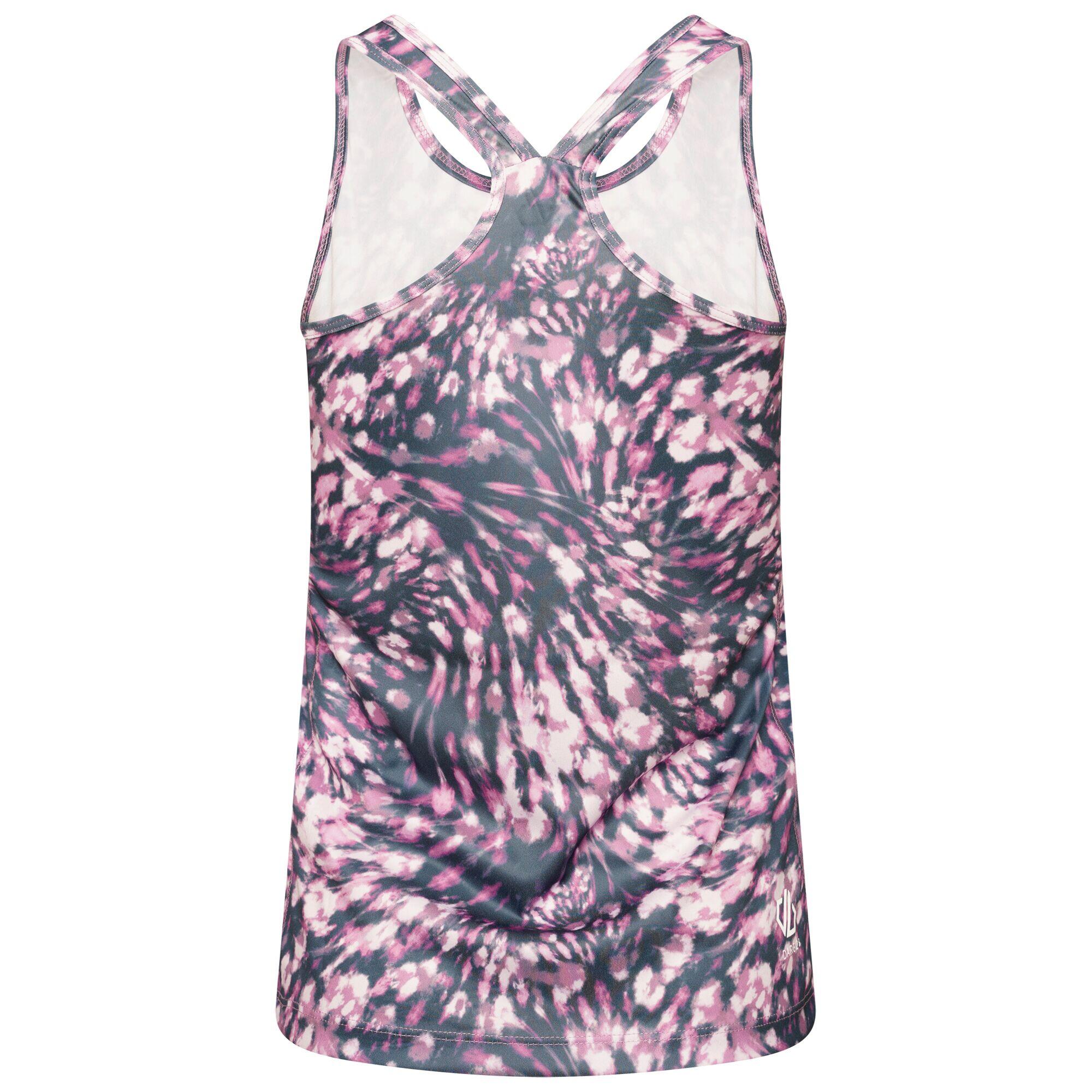 Womens/Ladies Ardency II Tie Dye Recycled Lightweight Vest (Dusty lavender) 2/5