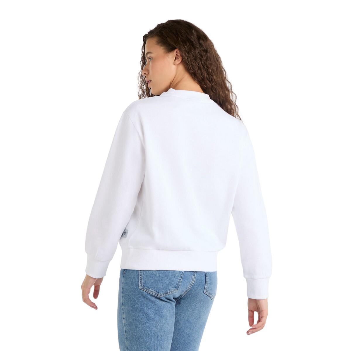 Womens/Ladies Dynasty England Rugby Sweatshirt (White) 2/4