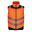 Heren Baffled HighVis Body Warmer (Oranje/Zwaar)