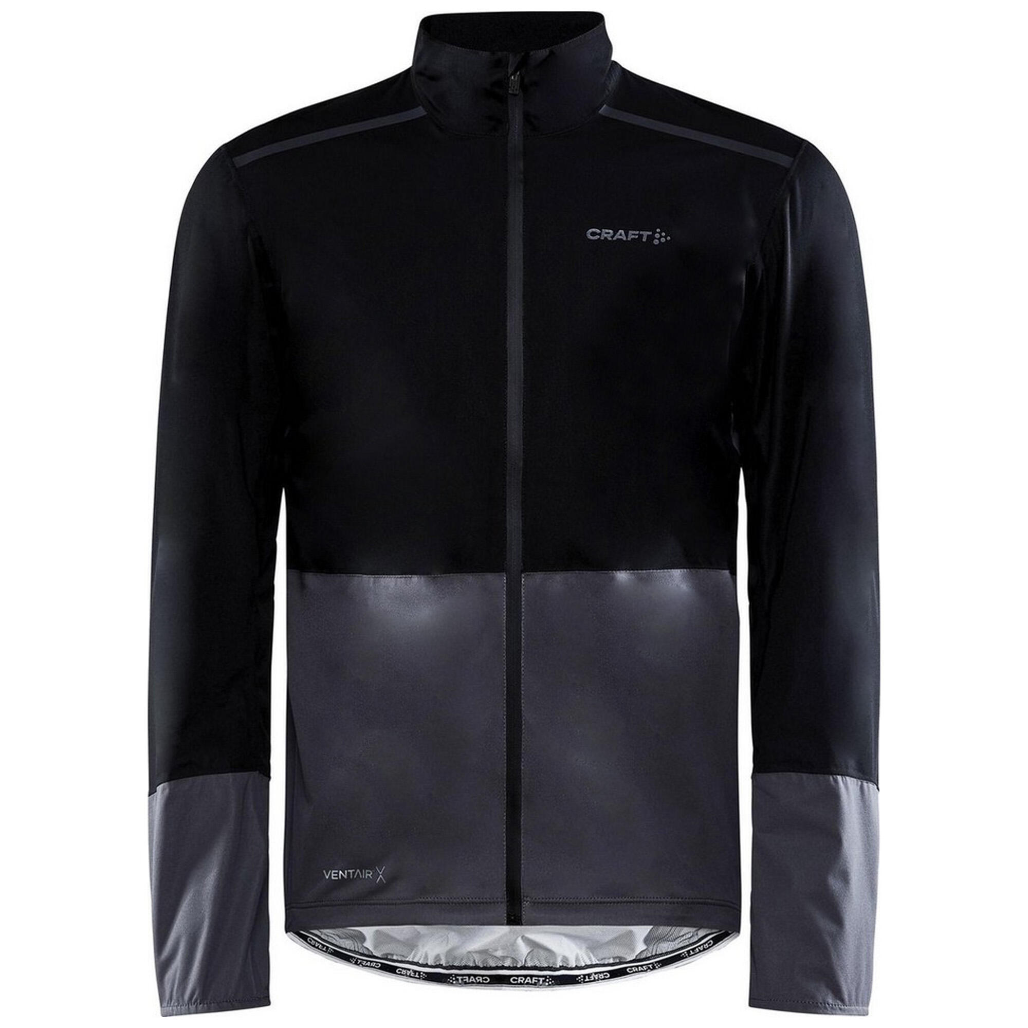 Mens ADV Endur Cycling Jacket (Black/Granite) 1/4