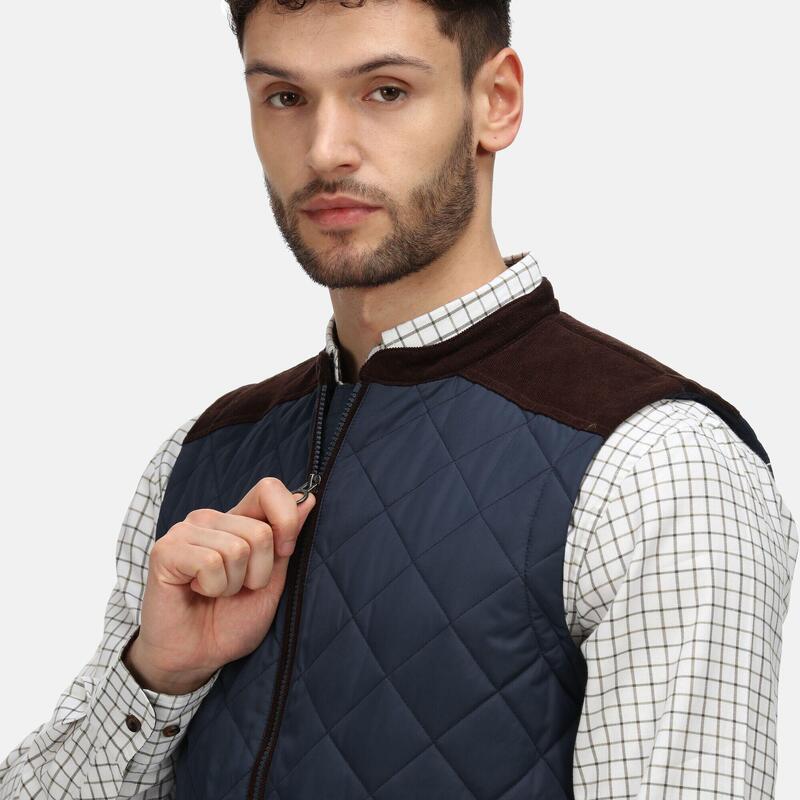 Veste Sans Manches Homme (Bleu Marine)