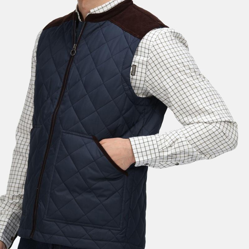 Veste sans manches MORETON Homme (Bleu marine)