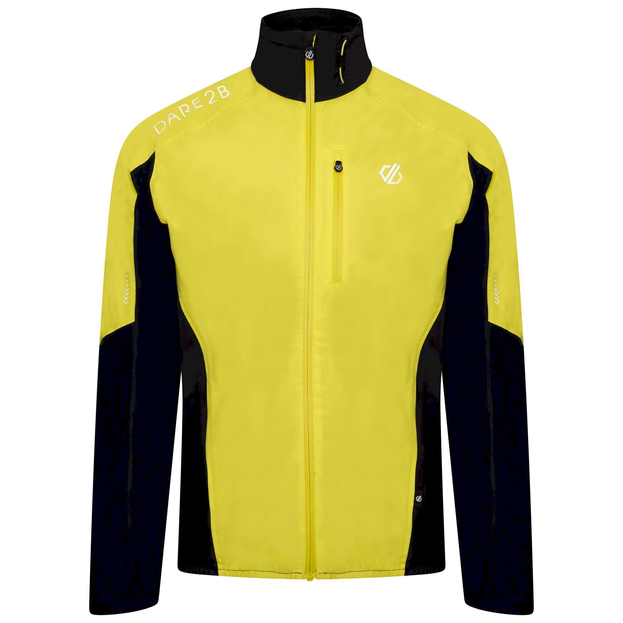 Casaco de ciclismo mediant ii homem primavera neon / preto