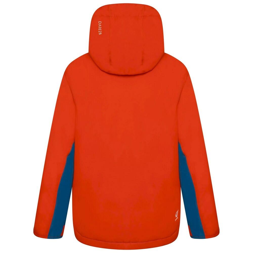 Childrens/Kids Impose III Ski Jacket (Rusty Orange/Gulfstream) 2/4