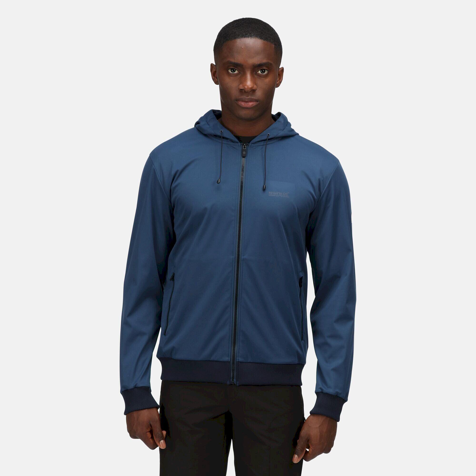 Mens Endervale Soft Shell Jacket (Moonlight Denim) 1/5