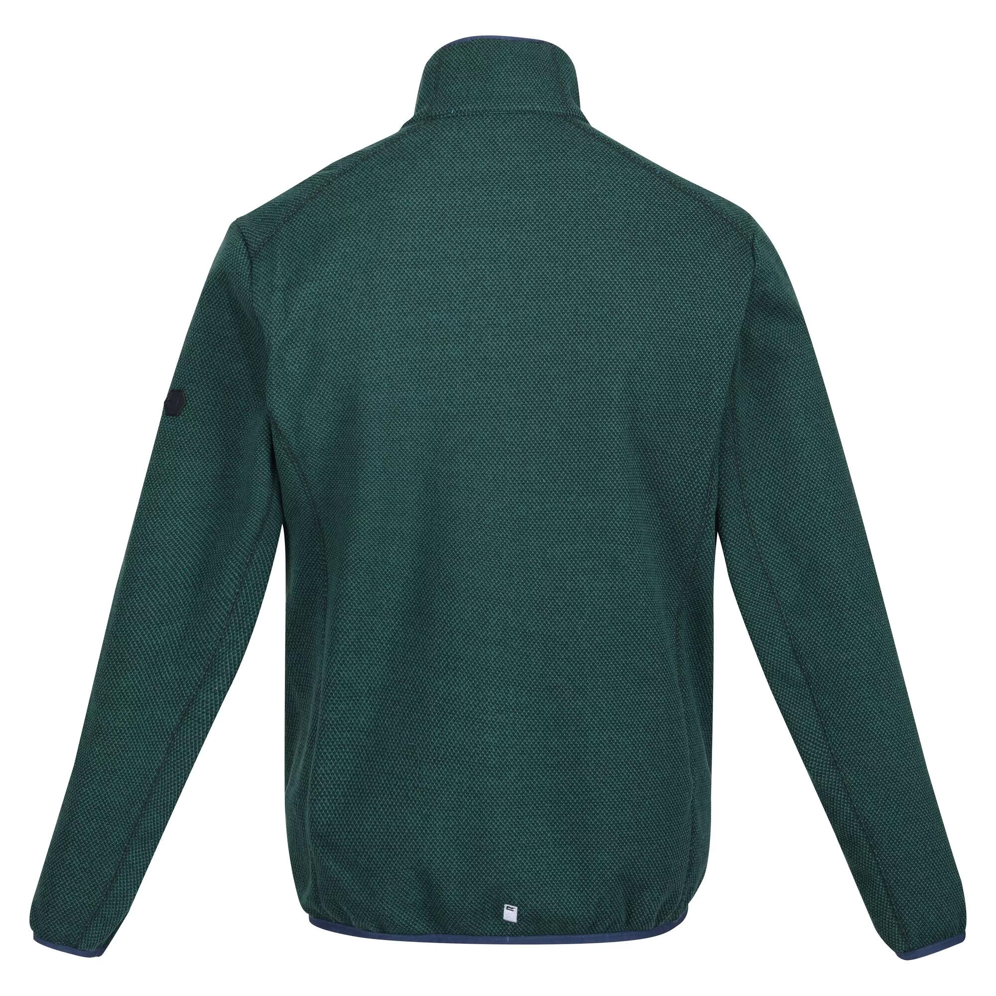 Uomo Pile con zip TORRENS (verde acqua)