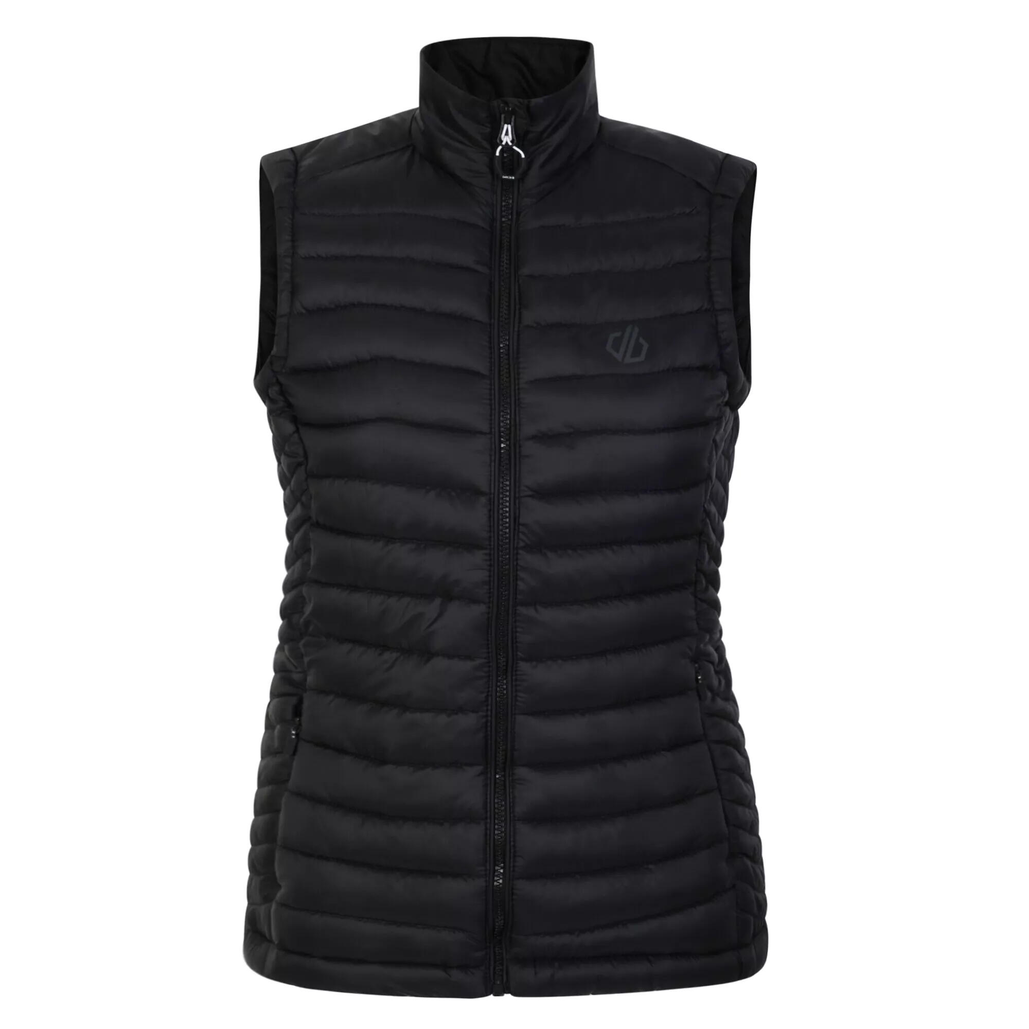 Women's DETER sleeveless jacket (Black)