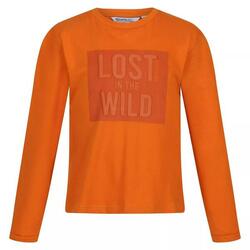 Kinderen/Kinderen Wenbie III Lost In The Wild TShirt (Herfst Esdoorn)