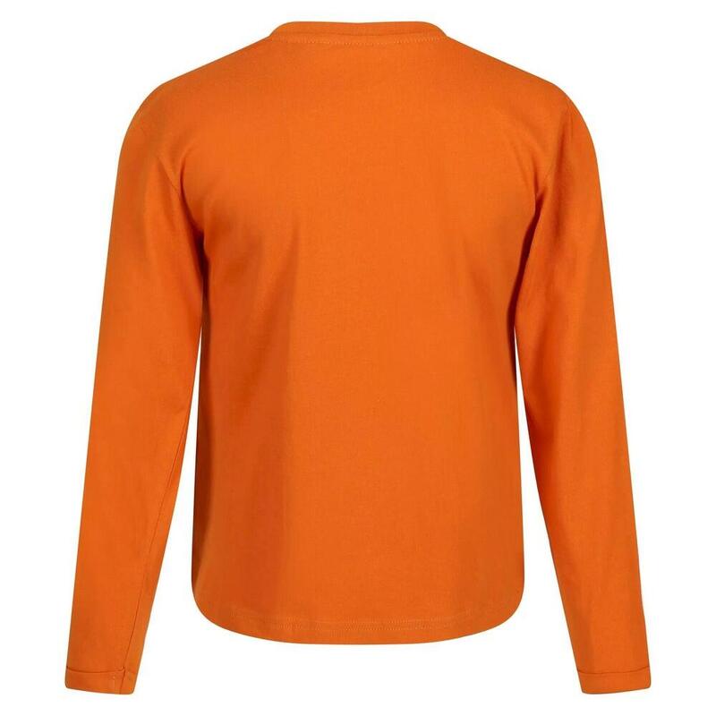 Tshirt WENBIE LOST IN THE WILD Enfant (Orange vif)