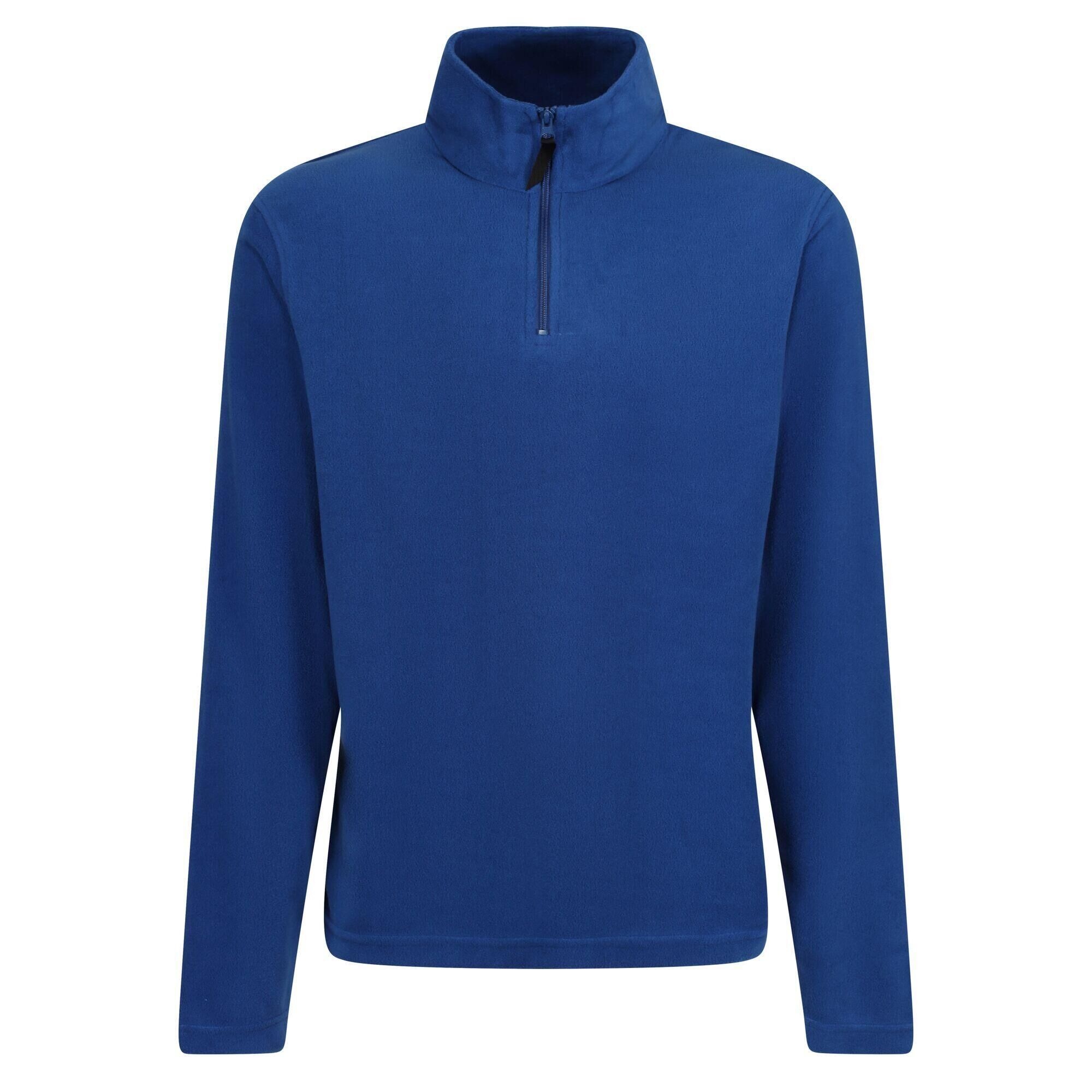 REGATTA Mens Micro Zip Neck Fleece Top (Royal Blue)