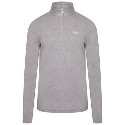 Dames marl lichtgewicht base layer top (as grijze mergel)