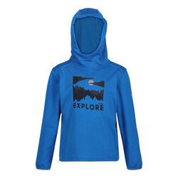 Kinderen/Kinderen Highton Bedrukte Hoodie (Luchtduiker Blauw)