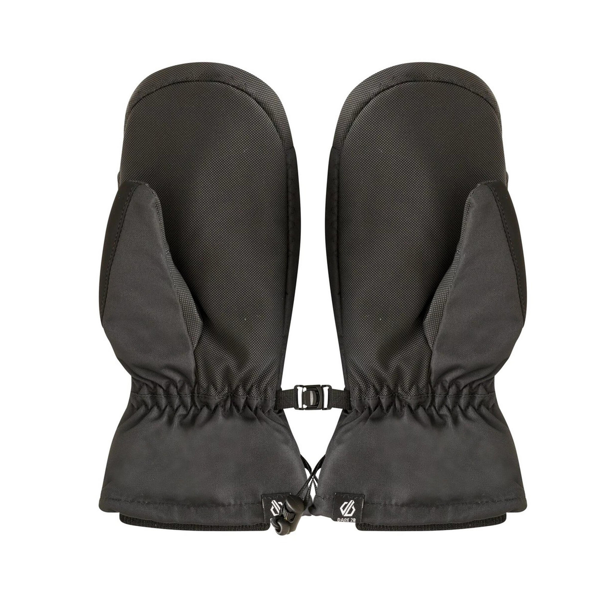 Womens/Ladies Dignity II Waterproof Ski Gloves (Black) 3/4