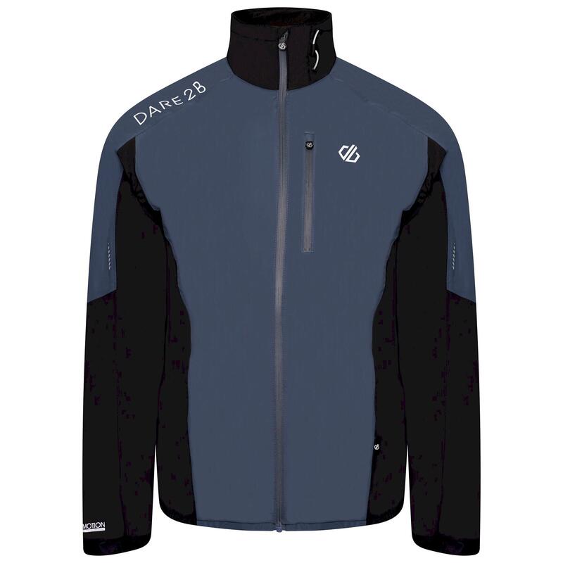 Veste de cyclisme MEDIANT Homme (Gris bleu / Noir)