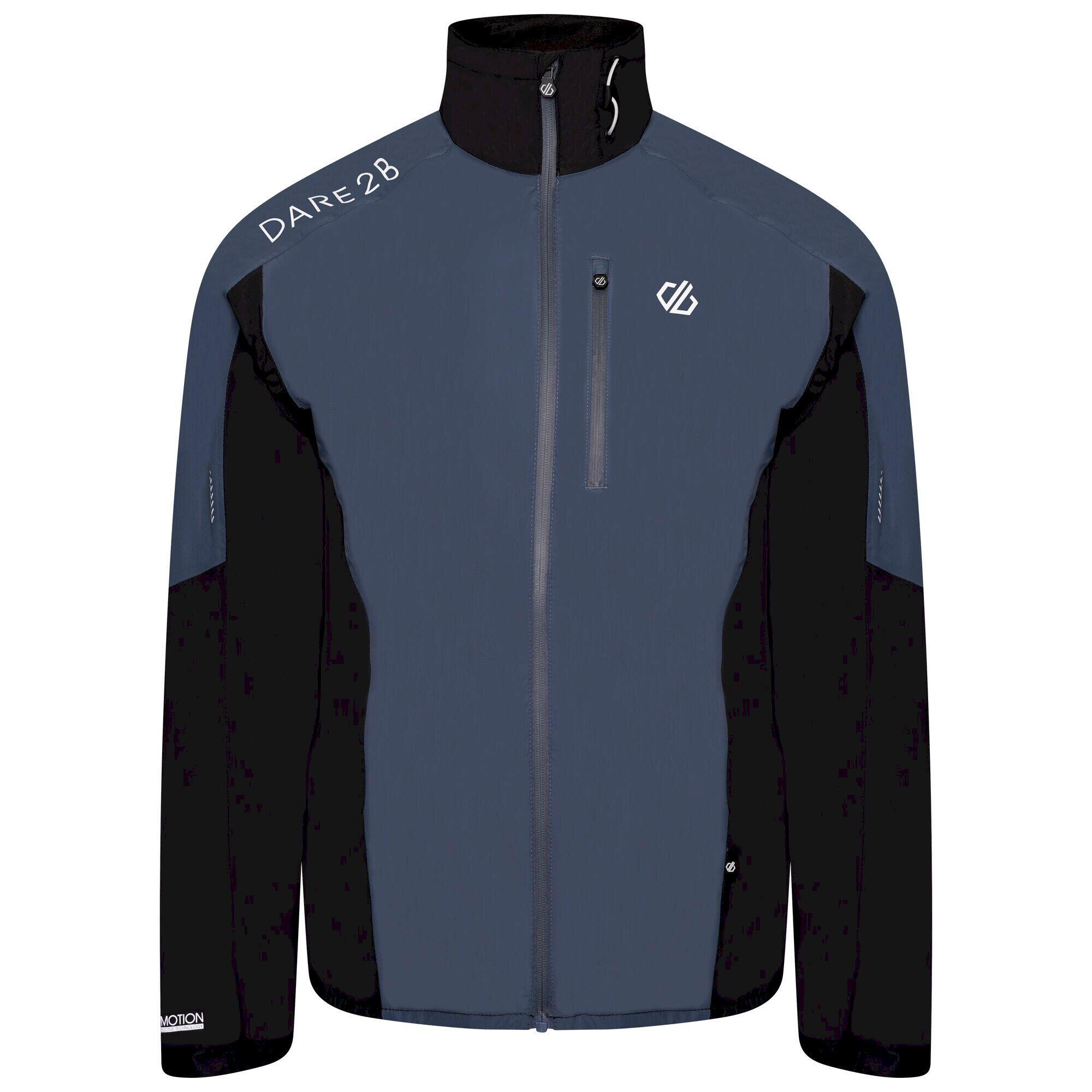 MEDIANT Men's Cycling Jacket (Blue Grey / Black)