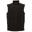 Heren Micro Fleece Bodywarmer / Gilet (Zwart)