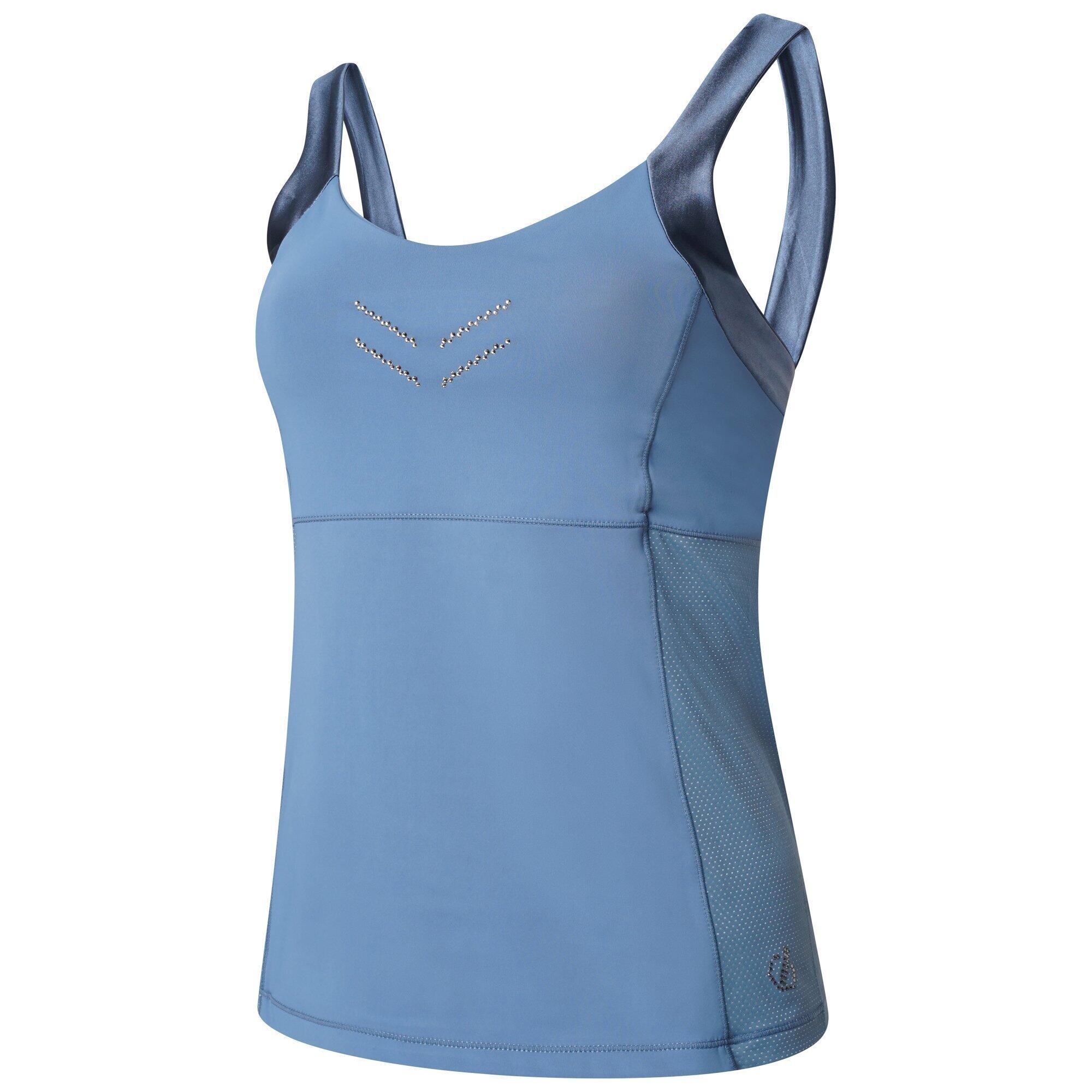 Women's CRYSTALLIZE tank top (Light denim)