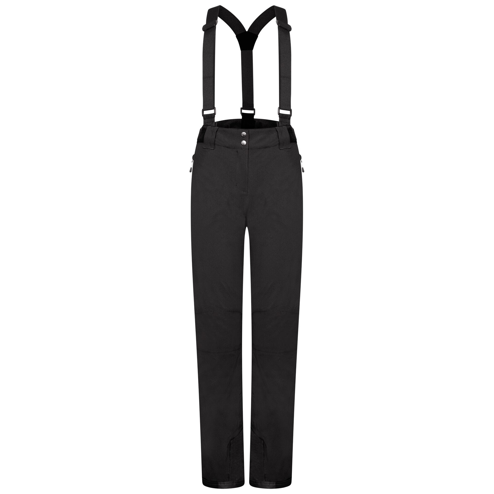 Womens/Ladies Effused II Waterproof Ski Trousers (Black) 1/5