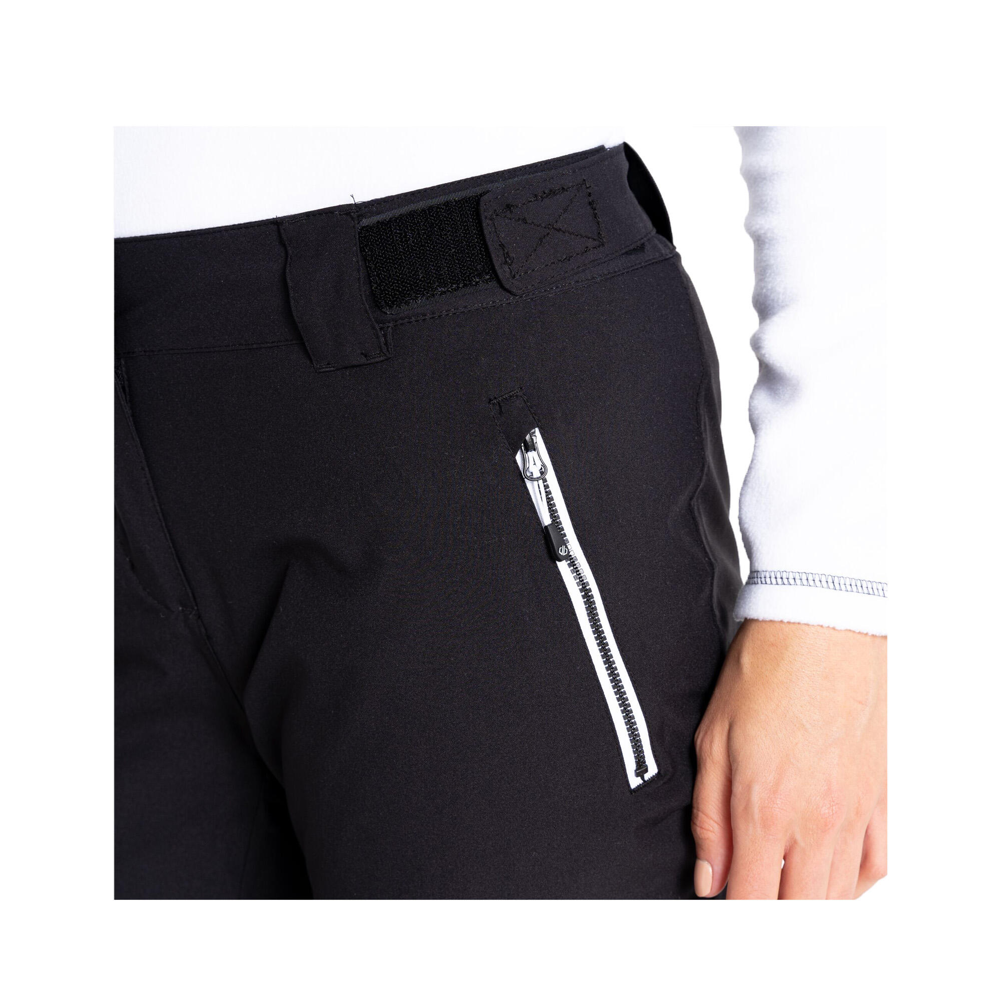 Womens/Ladies Effused II Waterproof Ski Trousers (Black) 3/5