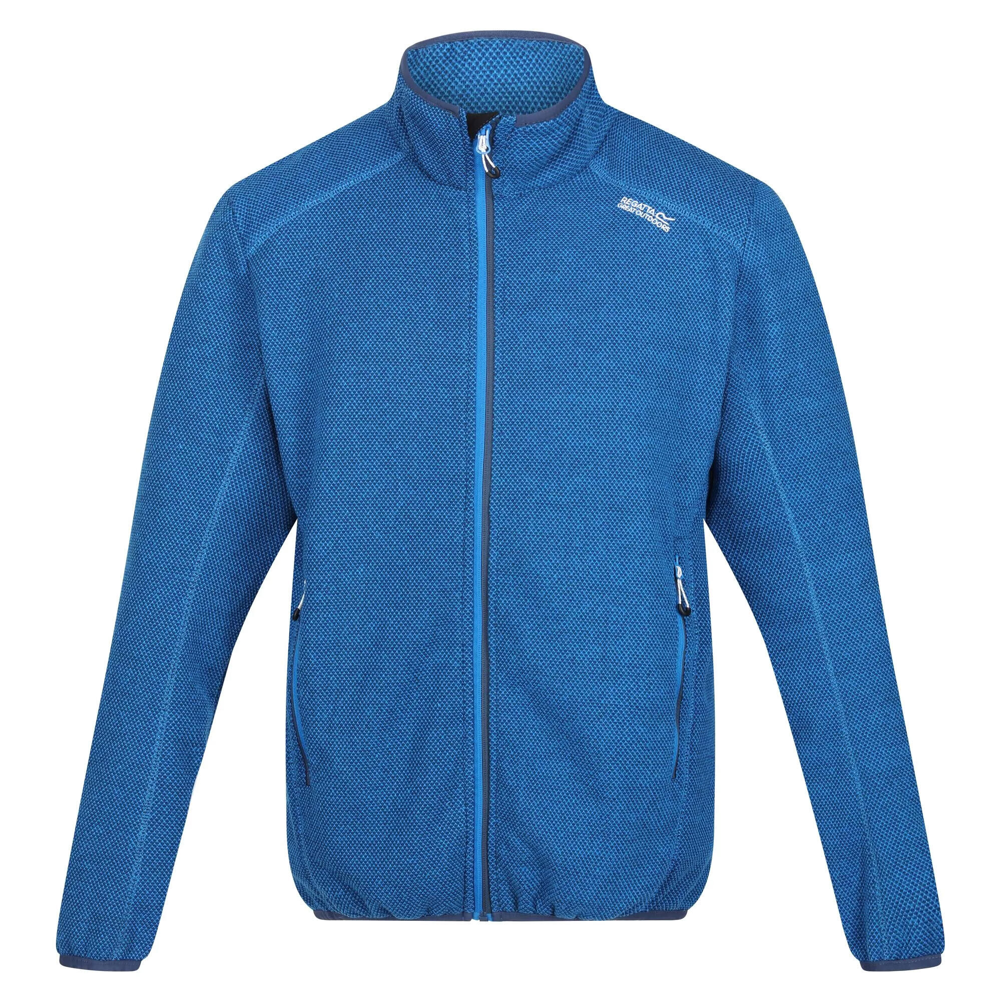 REGATTA Great Outdoors Mens Torrens Full Zip Fleece (Skydiver Blue)