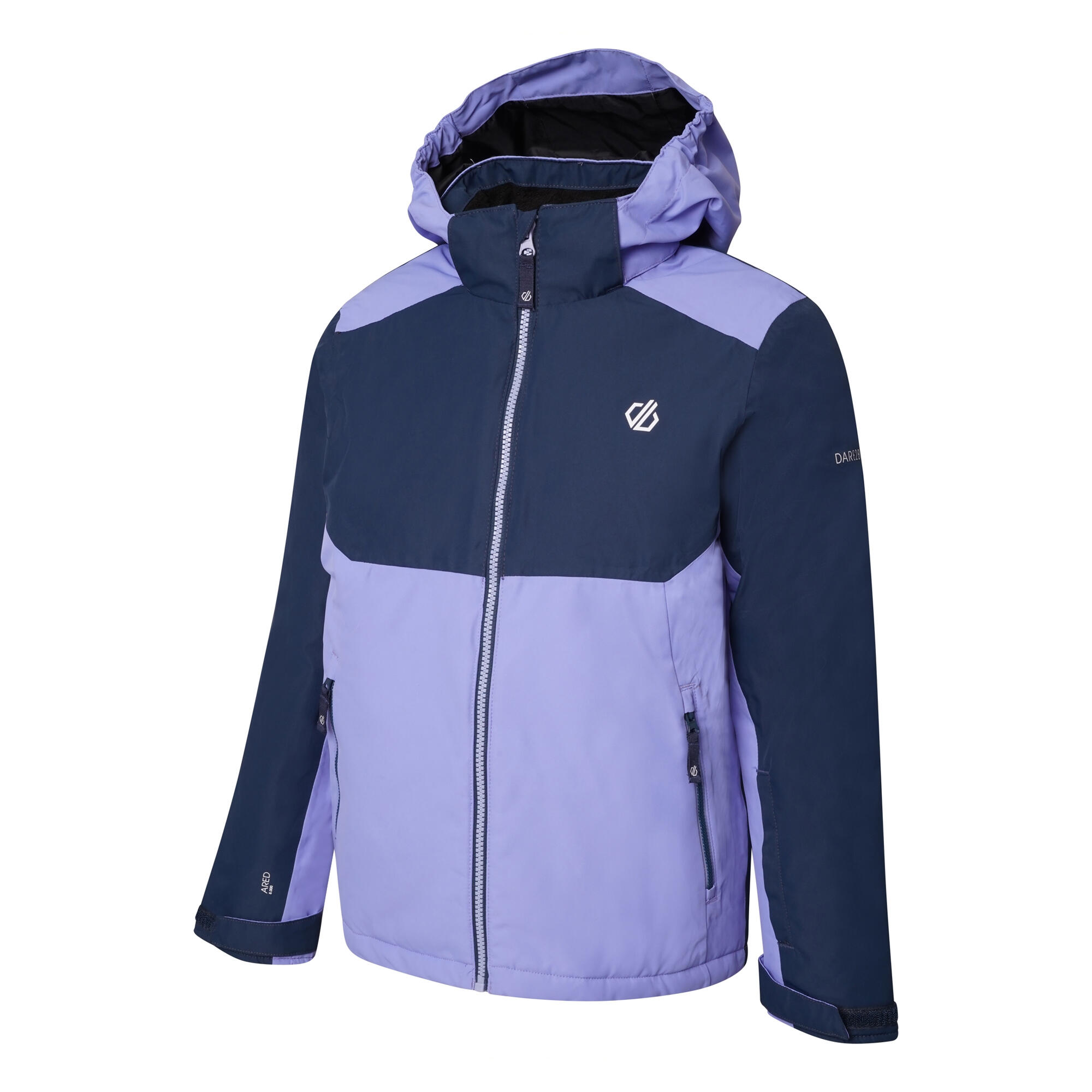 Kinder/Kinder Impose III Ski jas (Maanlicht marine/wild violet) 3/4