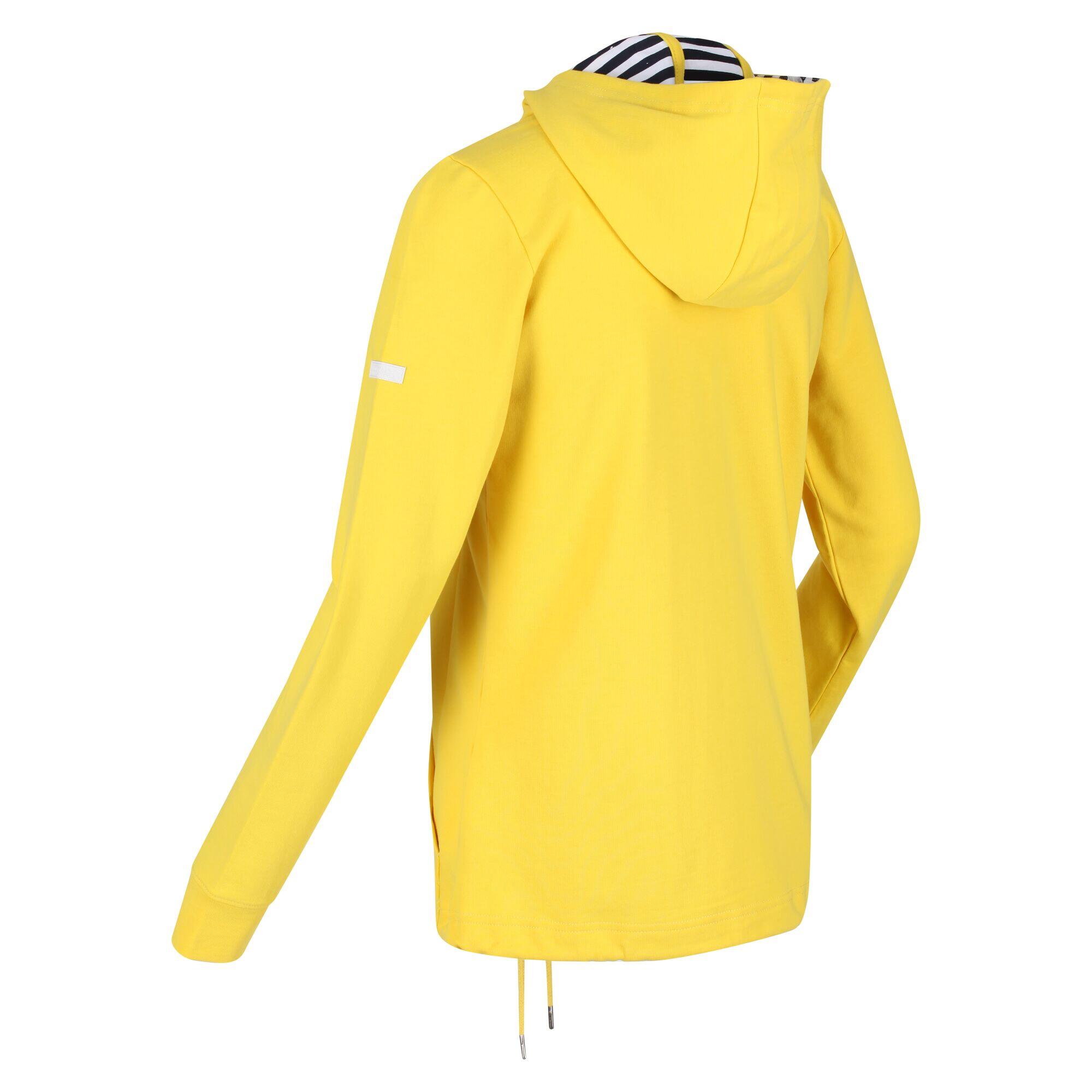 Womens/Ladies Bayarma Full Zip Hoodie (Maize Yellow) 3/5