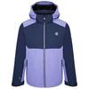 Kinder/Kinder Impose III Ski jas (Maanlicht Denim/Wild Violet)