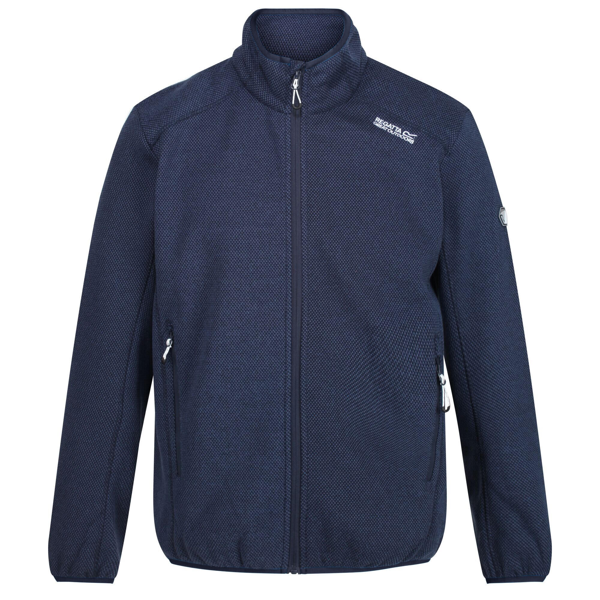 REGATTA Great Outdoors Mens Torrens Full Zip Fleece (Navy)