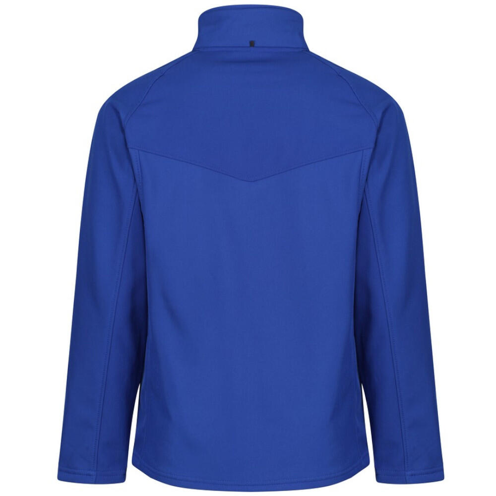 Uproar Mens Softshell Wind Resistant Fleece Jacket (Bright Royal Blue) 2/4