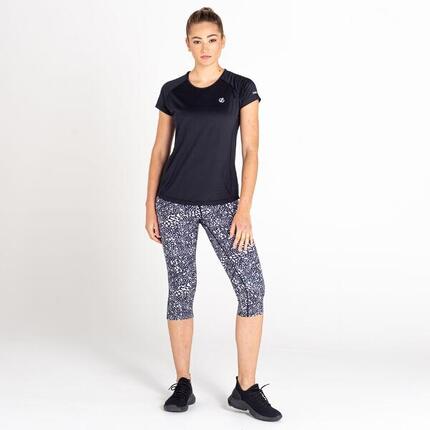 Tshirt De Sport Manches Courtes CORRAL Femme (Bleu Nuit Chiné)