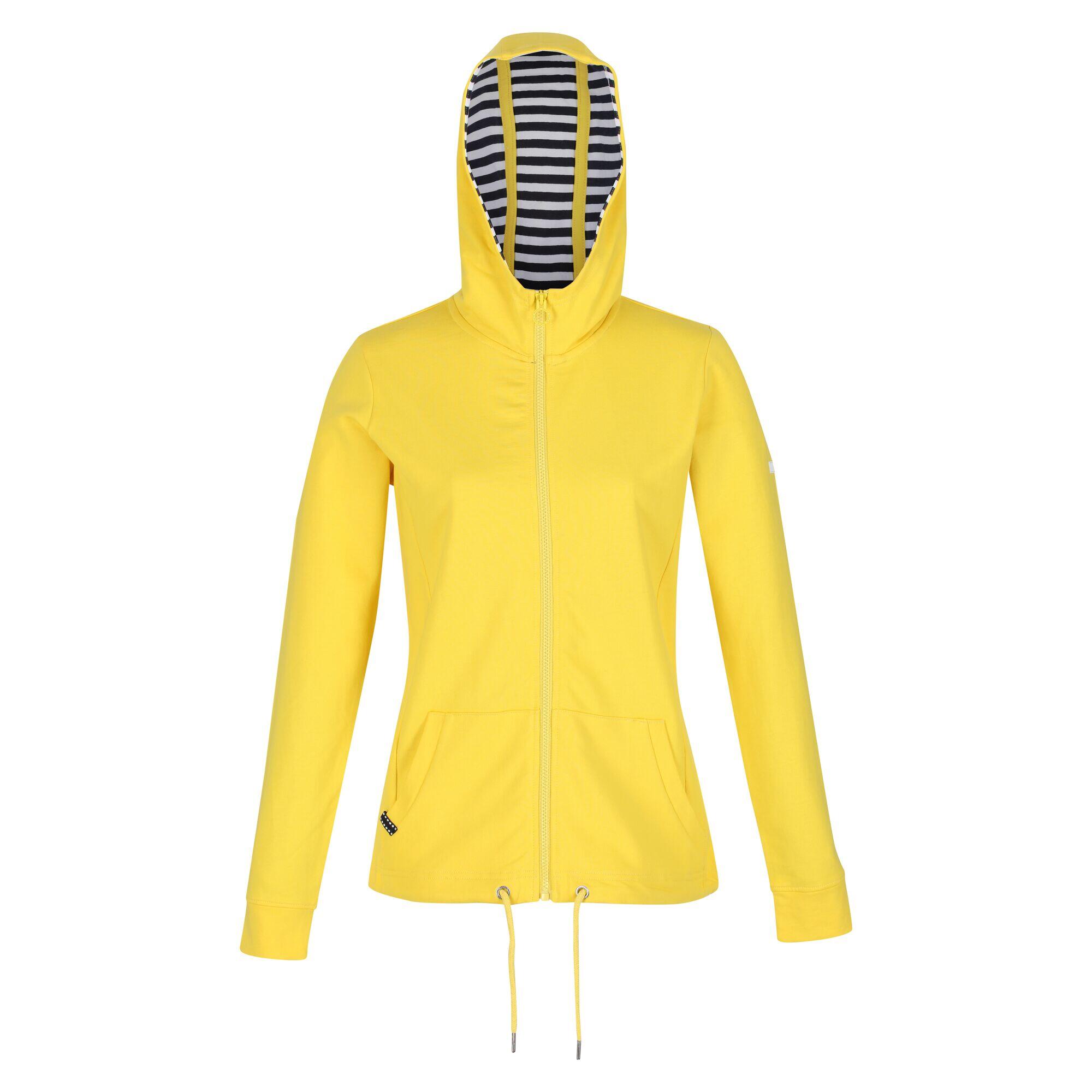 Women's BAYARMA hooded jacket (Bright yellow)