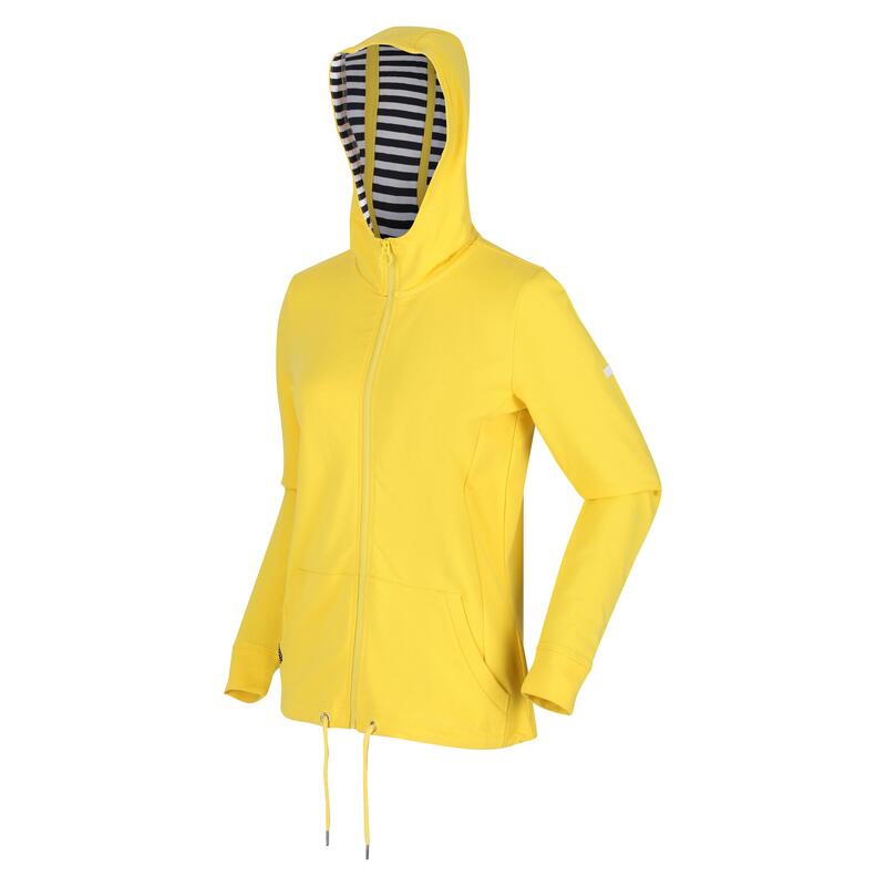 Sudadera con Cremallera Bayarma para Mujer Amarillo Maíz