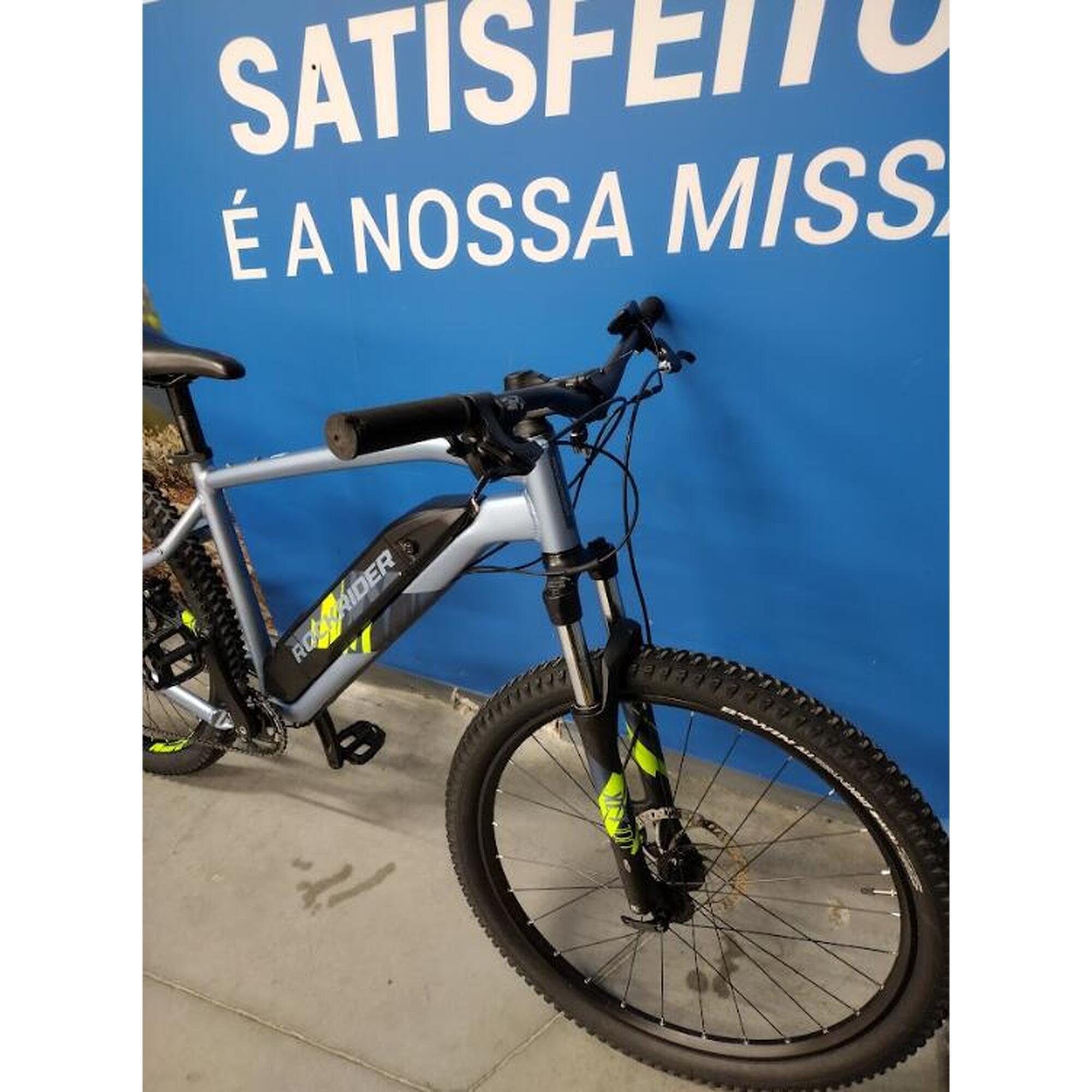 BICICLETA BTT ELÉTRICA E-ST 100 AZUL 27,5"- SEGUNDA VIDA: MUITO BOM ESTADO