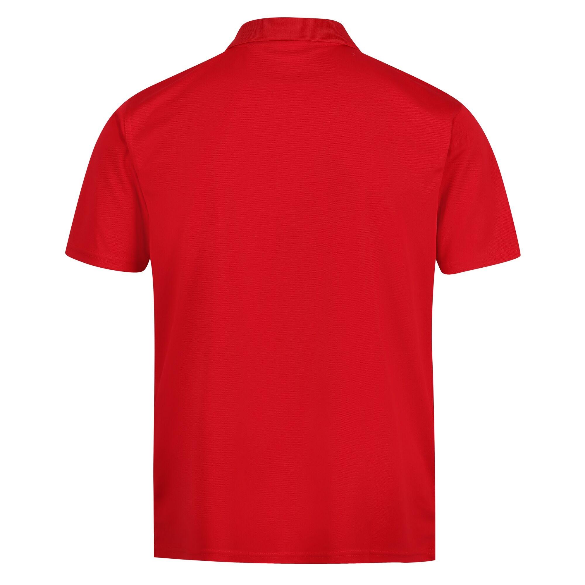 Poloshirt Feuchtigkeitsabweisend für Herren Rot 2/5