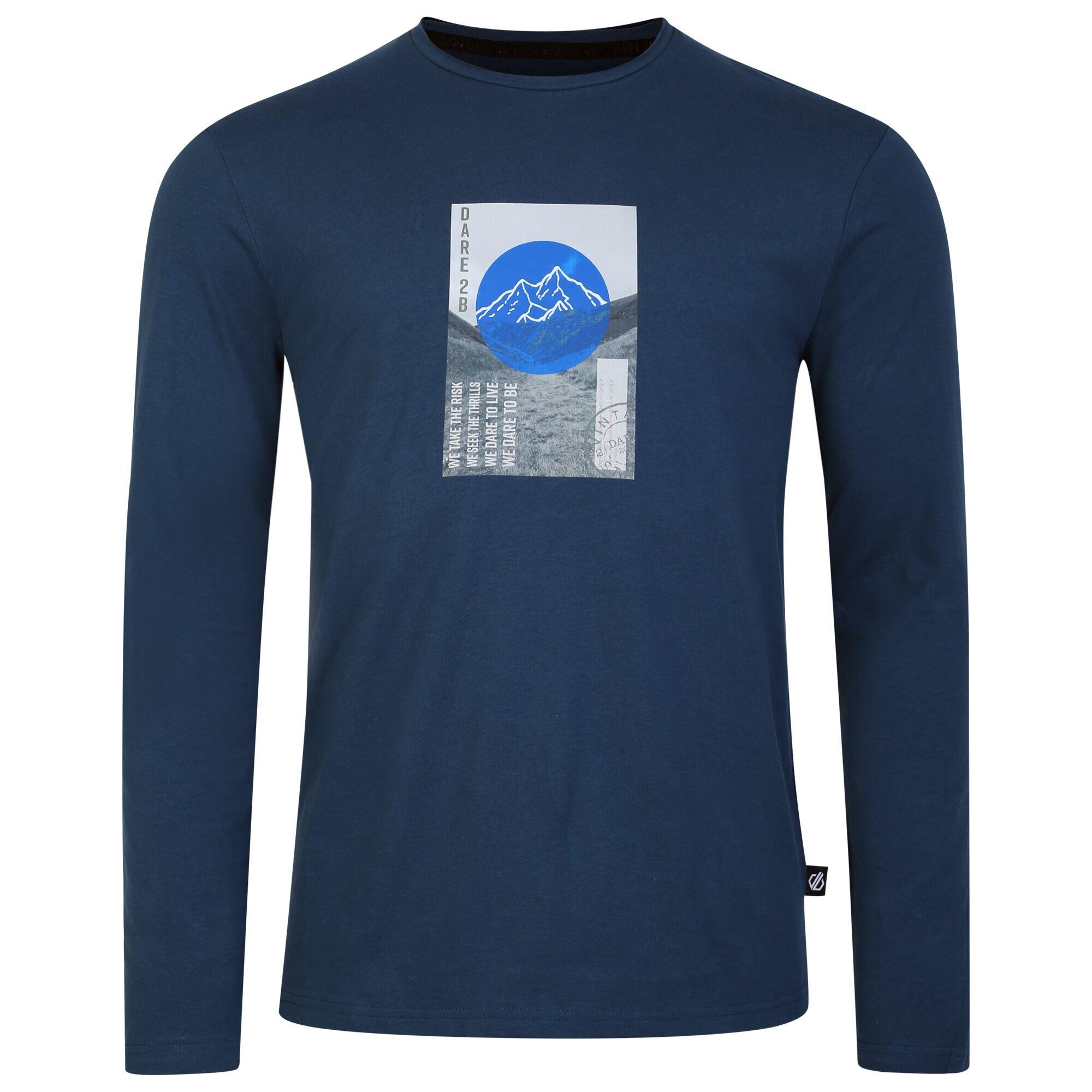 Mens Stomping LongSleeved TShirt (Moonlight Denim) 1/5