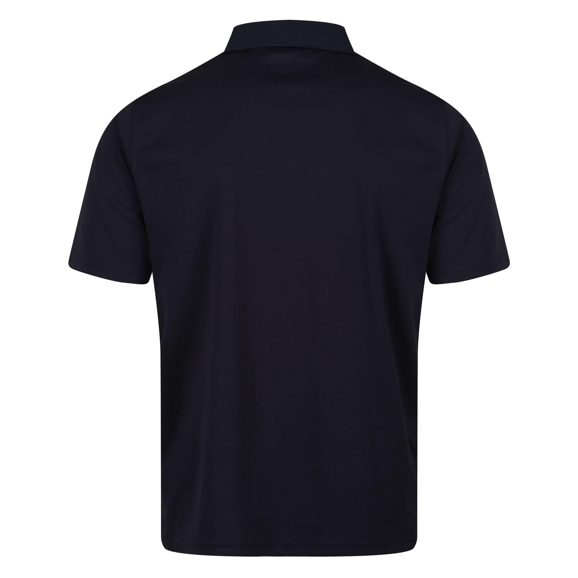 Poloshirt Feuchtigkeitsabweisend für Herren Marineblau 2/5