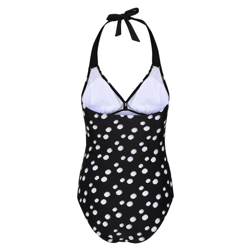 Maillot de bain 1 pièce FLAVIA Femme (Noir / Blanc)