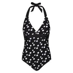 Maillot de bain 1 pièce FLAVIA Femme (Noir / Blanc)