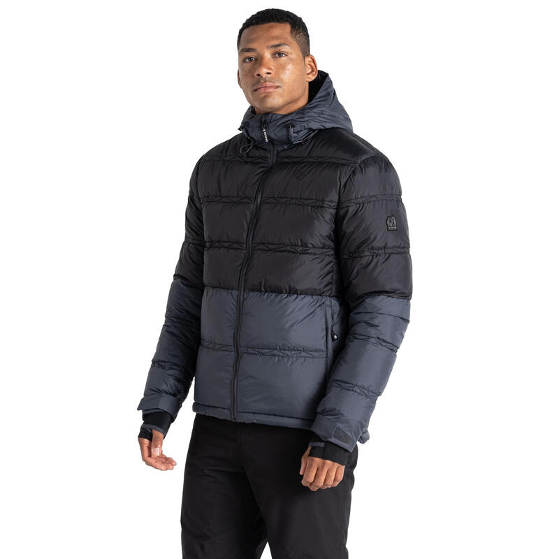 Chaqueta de Esquí Ollie de Impermeable para Hombre Ébano, Negro