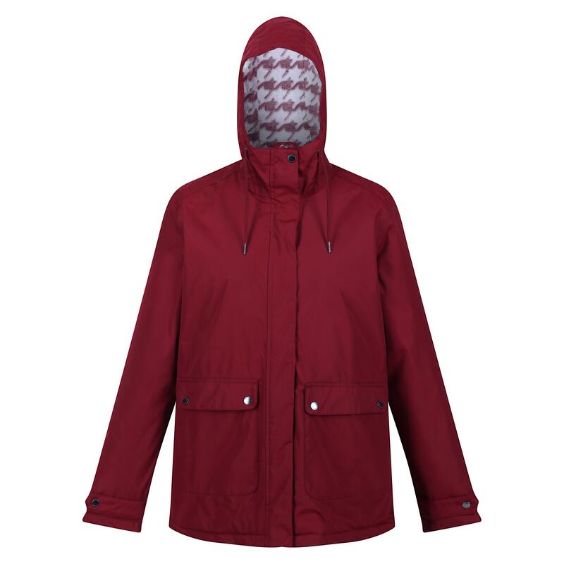 "Broadia" Jacke, wasserfest für Damen Cabernet