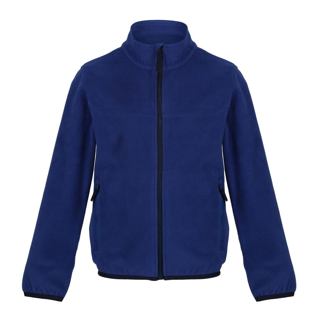 Childrens/Kids Microfleece Full Zip Fleece Jacket (New Royal)